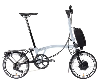 Brompton - Electric P Line Urban lunar ice - Cooperative Fahrrad